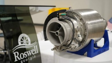 An aircraft engine. Photo: PBS Aerospace