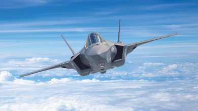 An F-35 Lightning II fighter jet