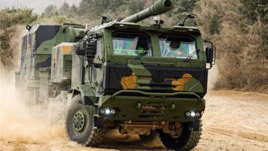 The K9 mobile howitzer