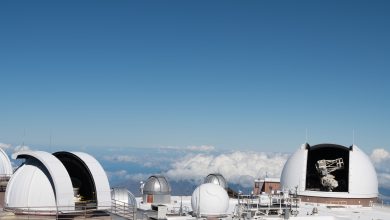 Telescopes operated by the 15th Space Surveillance Squadron at the Maui Space Surveillance Complex are shown on Maui, Hawaii, Sept. 16, 2025. The MSSC is located on Haleakala, is the third best place on Earth from which to view space, and the best location for daytime space domain awareness. GBOSS upgrades to the legacy Ground Based Electro-Optical Deep Space Surveillance System at the White Sands Missile Range were completed and reached operational acceptance on June 27, 2025, and the upgrades to the MSSC in Hawaii are currently underway. The GBOSS system was built to continue to meet the Space Surveillance Network mission needs and to increase SDA by more accurately identifying and tracking resident space objects in orbit. Chief of Space Operations Gen. Chance Saltzman noted, “GBOSS improves our ability to map the space operating environment. The upgrade not only improves sensitivity and boosts the number of objects we can track, it also takes advantage of data provided by commercial sensors to help with our unquenchable thirst for more SDA data.” (U.S. Air Force photo by 1st Lt. Laura Anderson)