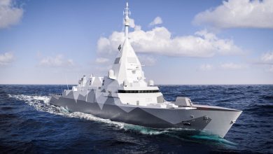 Rendering of the ALFA 4000 frigate