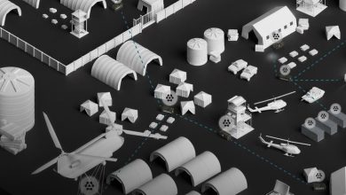 Concept showing operational capability independent of local infrastructure