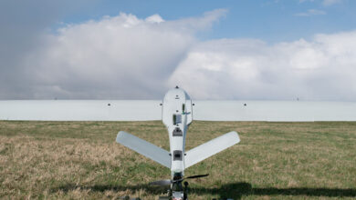 The Stork-100 unmanned aerial system. Photo: U&C UAS