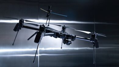 The Linza unmanned aerial system. Photo: Frontline Robotics