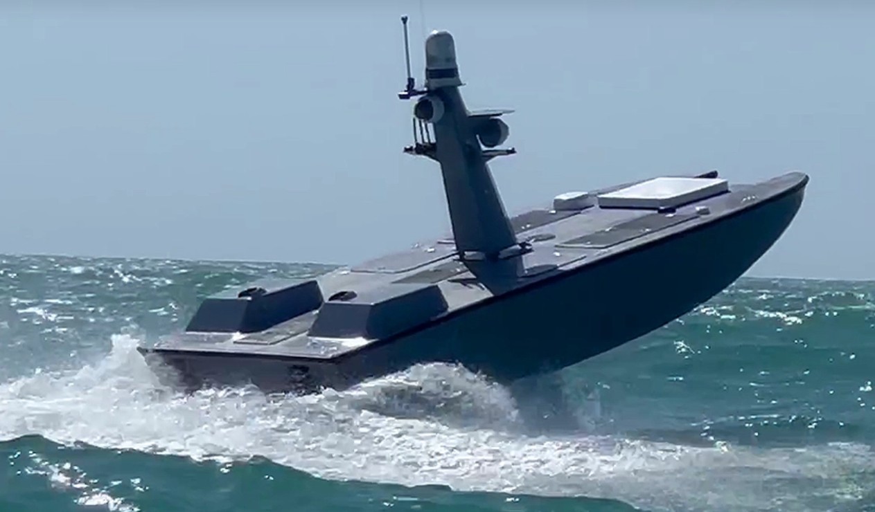 MARTAC's unmanned surface vessel.