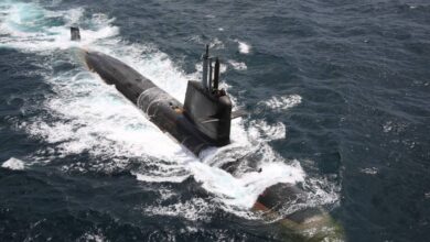 Scorpene-class diesel-electric attack submarine
