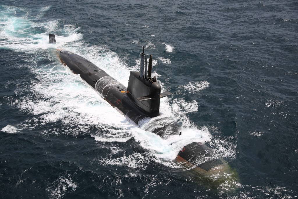Scorpene-class diesel-electric attack submarine