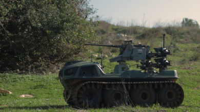 Iron-Wave unmanned ground vehicle. Photo: Ondas Holdings