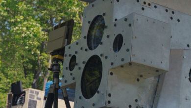 A directed-energy system. Photo: Aurelius Systems
