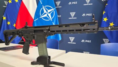 The MSBS Grot A3 5.56mm assault rifle