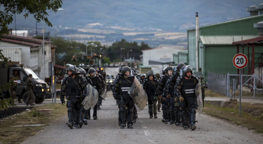 Soldiers from Poland, Finland, Latvia and the United States take part in a multinational training event led by the U.S. Army’s Task Force Bandit