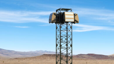 A800 Mk 2 multi-mode surveillance radar.