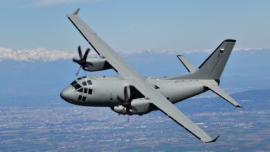 The C-27J Spartan Next Generation military transport aircraft