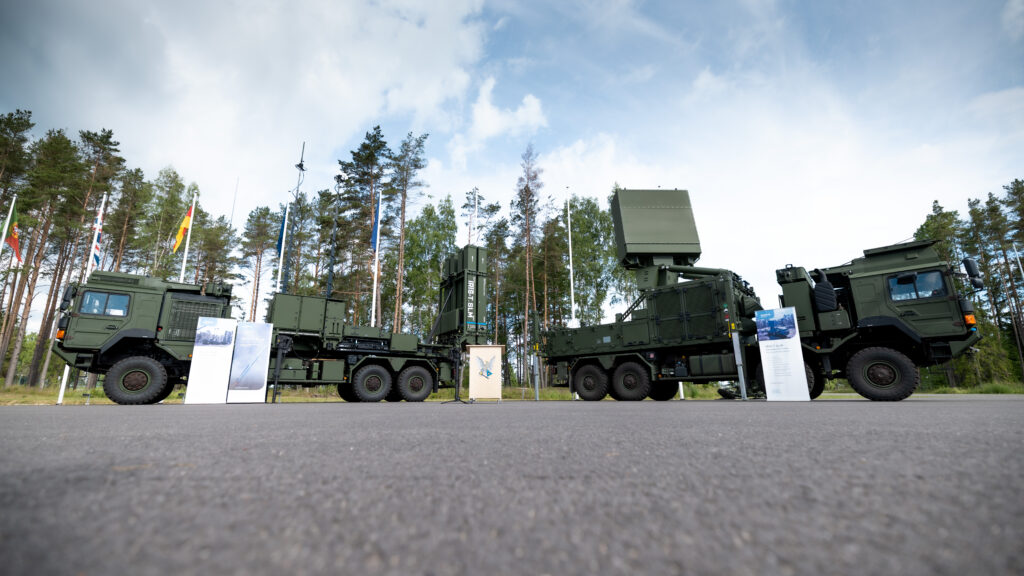 IRIS-T SLM air defense system