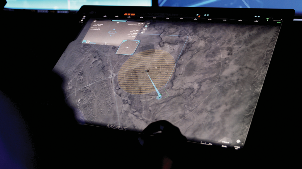 MARSS’ NiDAR command-and-control platform integrates sensor data and AI-driven analytics to support counter-drone operations. Image: MARSS