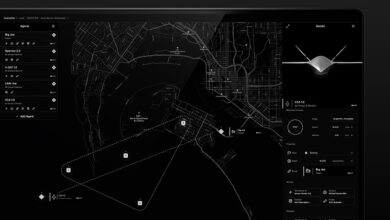 Shield AI’s Hivemind software enables AI-powered mission planning, autonomous navigation, and multi-agent coordination across unmanned systems. Image: Shield AI