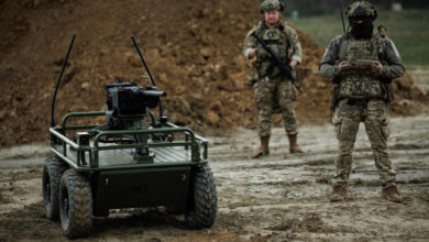 The Lynx unmanned ground vehicle. Photo: Roboneers