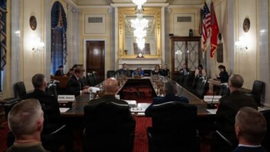 Senior military leaders testify before a Senate Armed Services Committee subcommittee hearing in Washington, D.C., discussing emerging threats and defense capabilities. Photo: Staff Sgt. Milton Hamilton/DVIDS