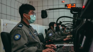 Operators in a control room. Photo: Taiwan Ministry of Defense
