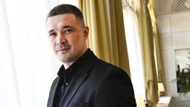 Ukrainian Defense Minister Mykhailo Fedorov after a press conference in Stockholm, Sweden May 7, 2026.