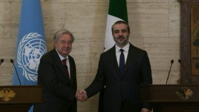 UN chief Antonio Guterres calls for an end to Israeli violations in Syria and urges international support for country’s transition, speaking in Damascus on his first visit under the new authorities following years of civil war.