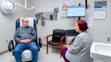 ai clinical assistant | Rhonda Sanders, a physician assistant at Kenner Army Health Clinic, speaks with a patient while using the Ambient Listening feature in MHS GENESIS. The AI-powered tool automatically generates clinical documentation, allowing providers to focus more on patient care. Photo: Shanita Dorsey/DVIDS
