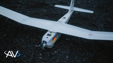 A German Armed Forces Puma unmanned aerial system. Photo: AeroVironment