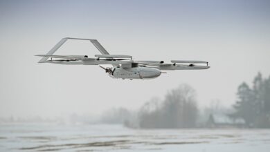 The Penguin VTOL unmanned aerial system. Photo: Redwire Corporation