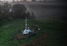 The SkyValor counter-unmanned aerial system. Photo: CACI
